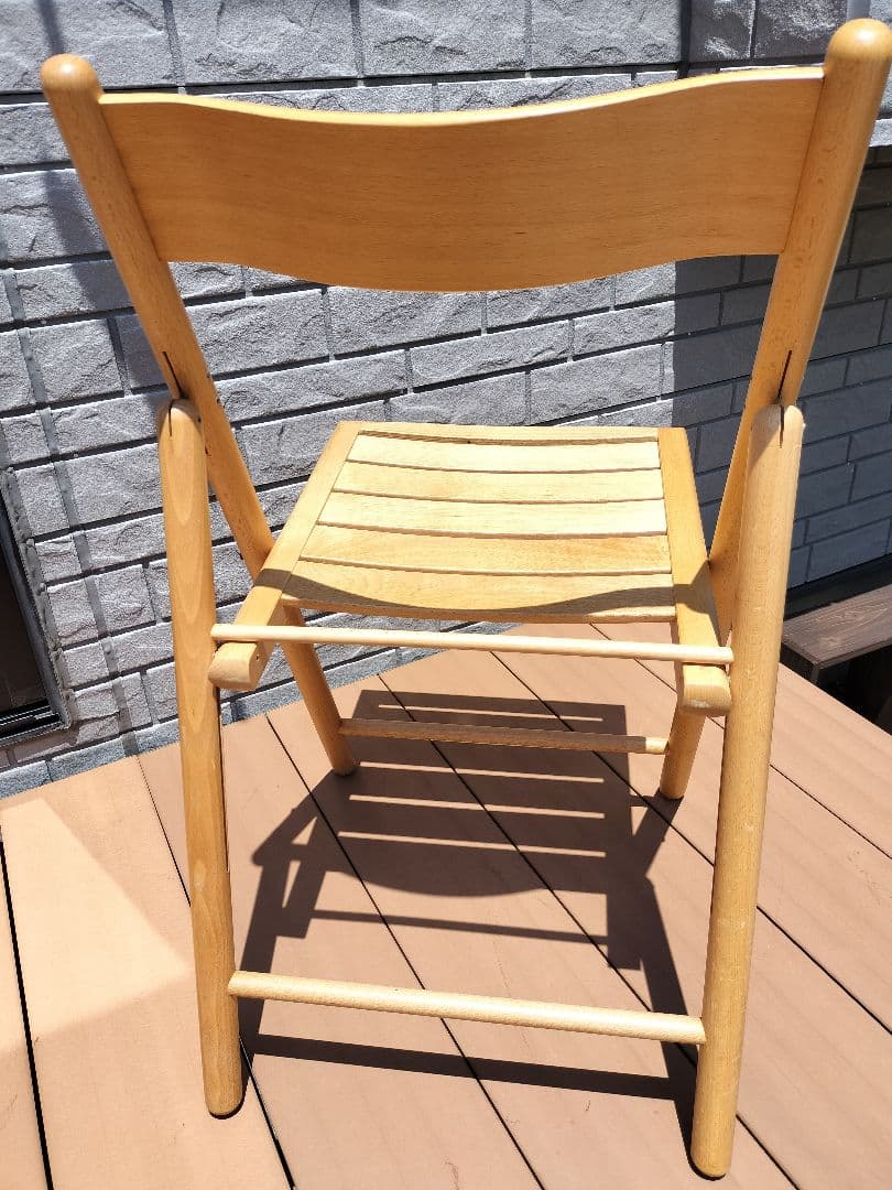 無印良品 折りたたみ椅子 　希少廃盤品