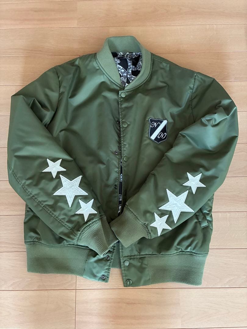 ナンバーナイン ナイロンジャケット　スター　サイズ4