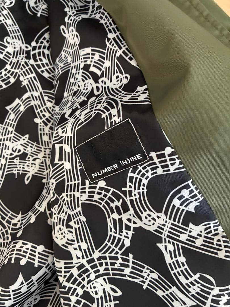 ナンバーナイン ナイロンジャケット　スター　サイズ4