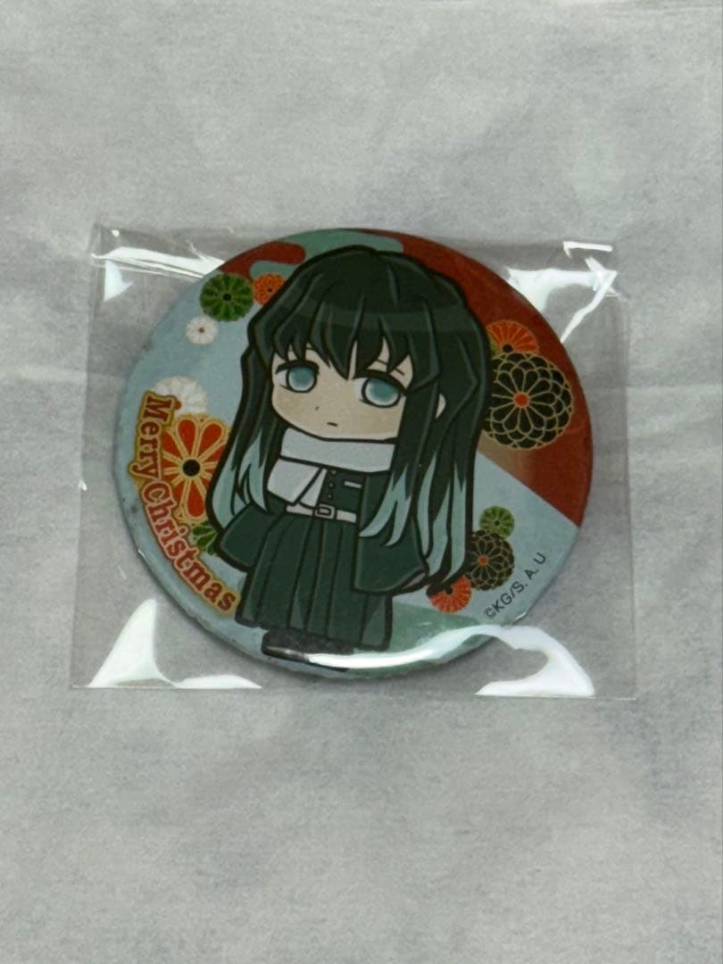 時透無一郎　缶バッジ 鬼滅の刃×プリロール クリスマスケーキ