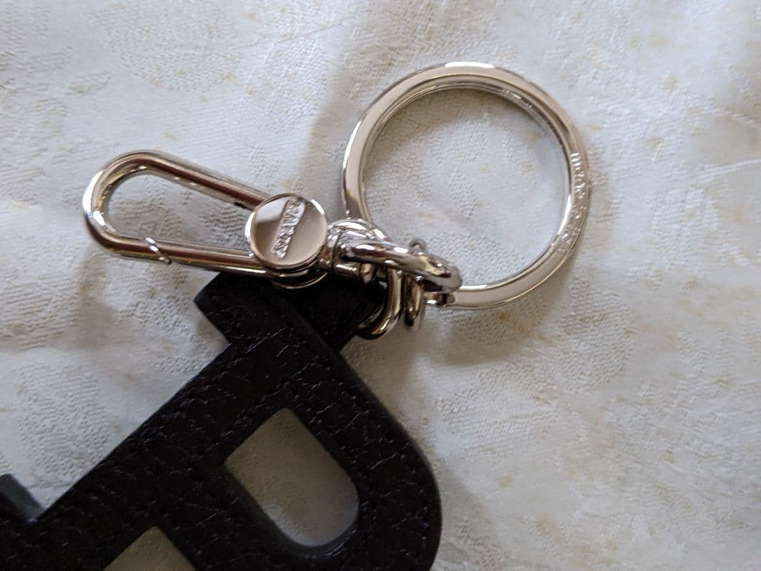 BALLY レザー キーホルダー B（新品、未使用 )