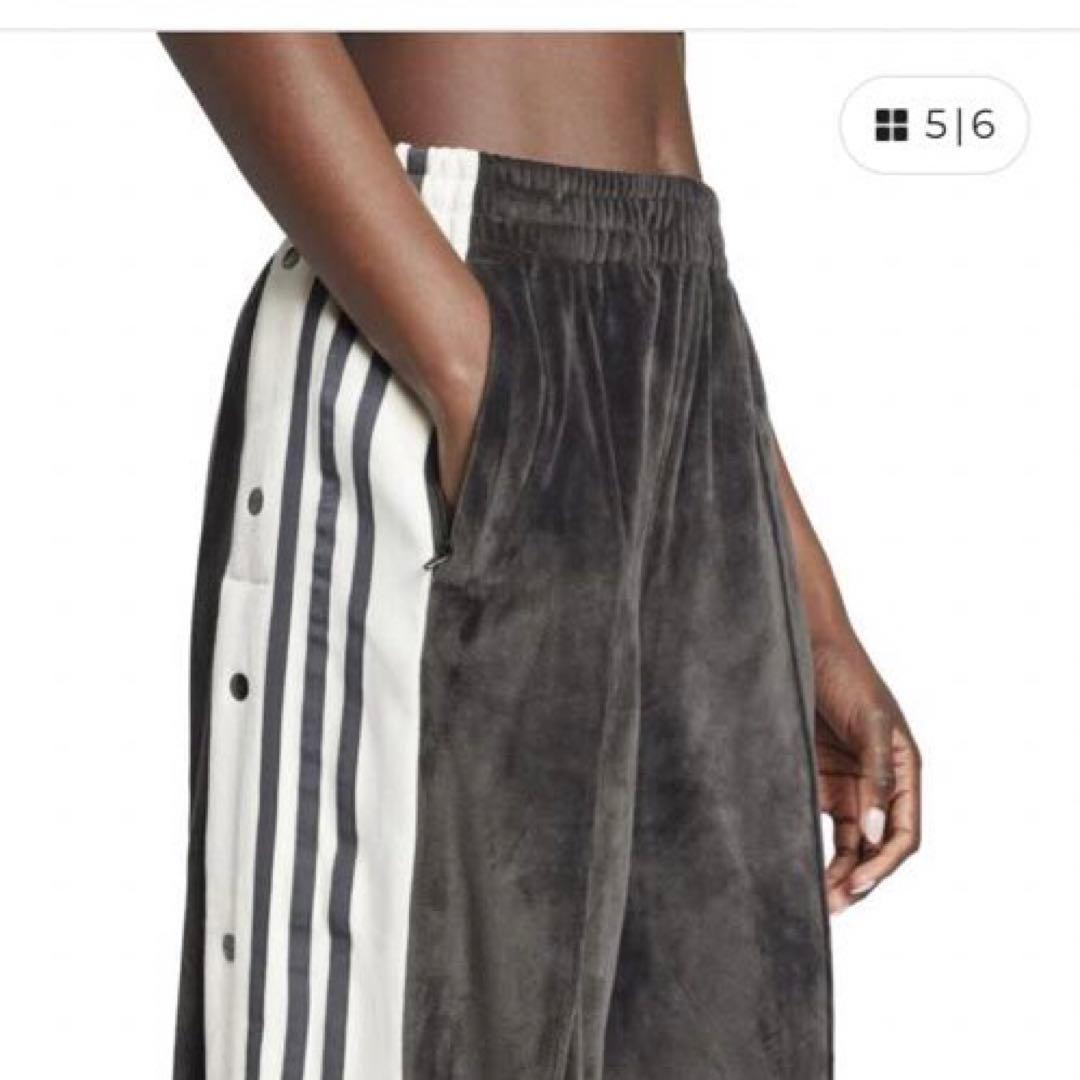 新品XL⭐️adidasアディブレイク ベロア　パンツ ブラック 重盛さと美