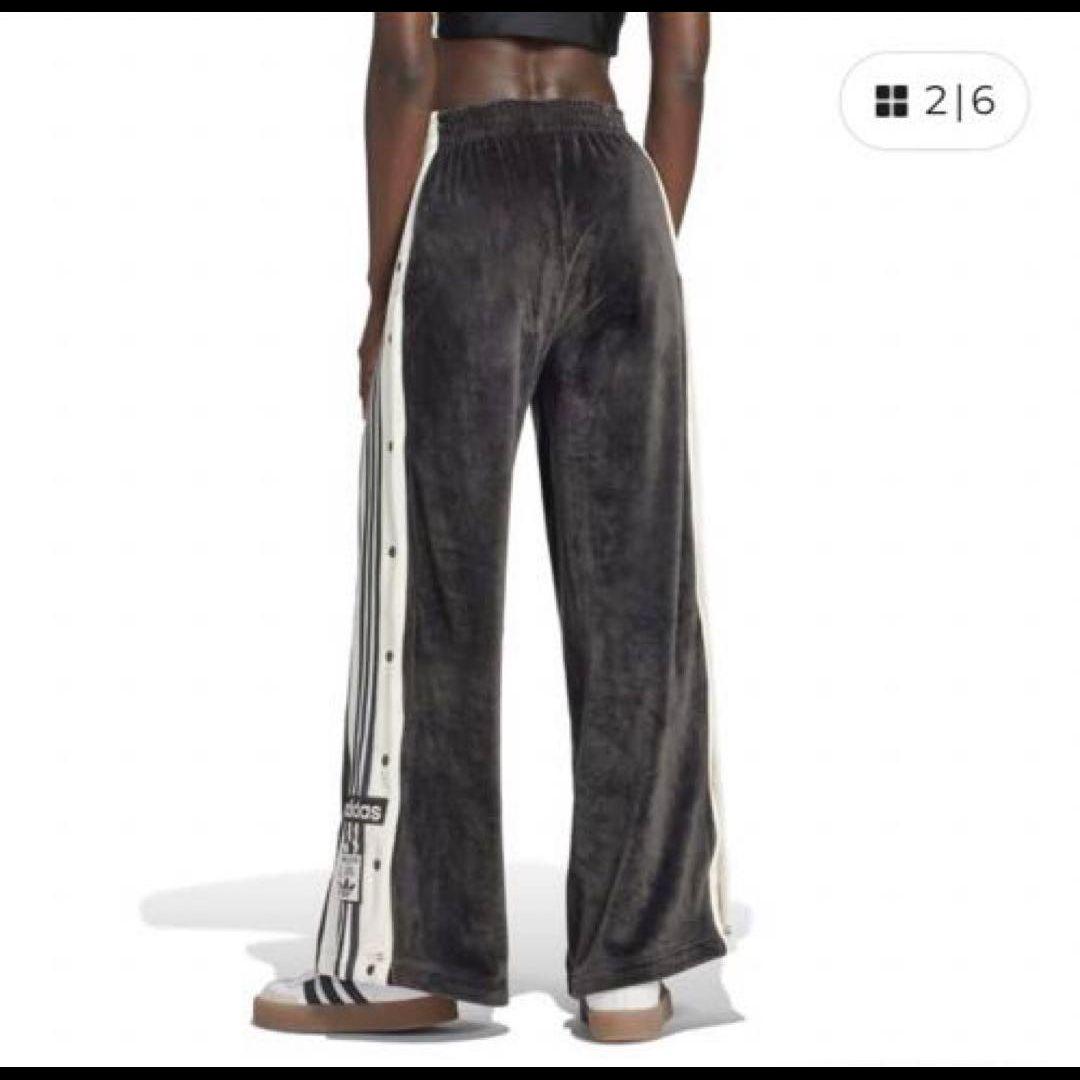 新品XL⭐️adidasアディブレイク ベロア　パンツ ブラック 重盛さと美