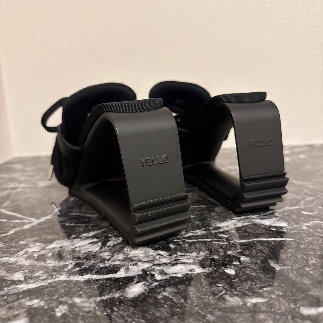専用。新品YELLOスニーカーミュール パンプスヒール ブラック