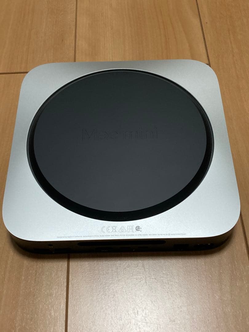 M2 Mac mini + Satechi USB-C アルミニウムスタンド