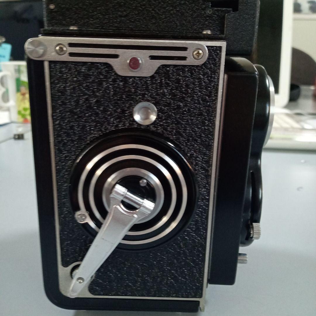 二眼レフカメラ 黒SEAGULL4B-1 海嶋