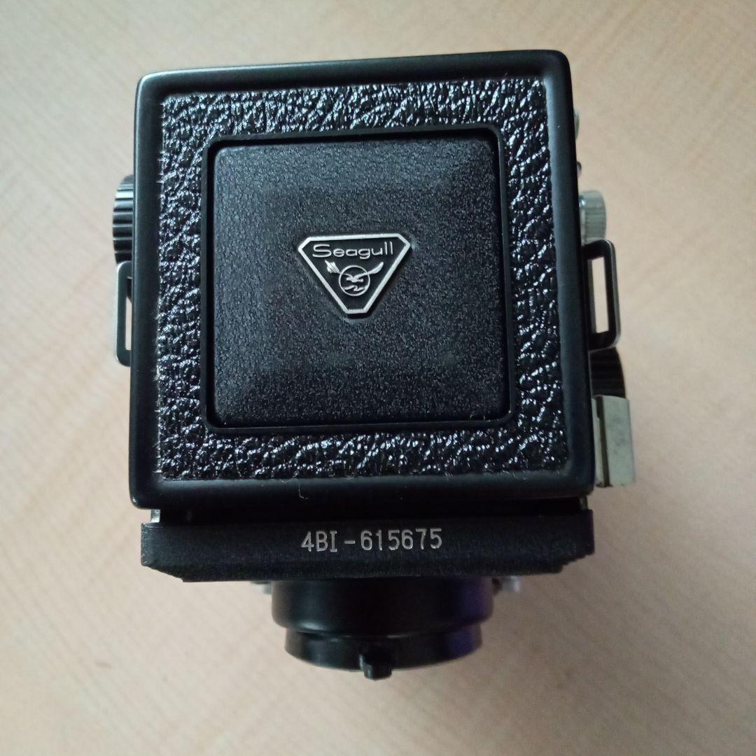 二眼レフカメラ 黒SEAGULL4B-1 海嶋