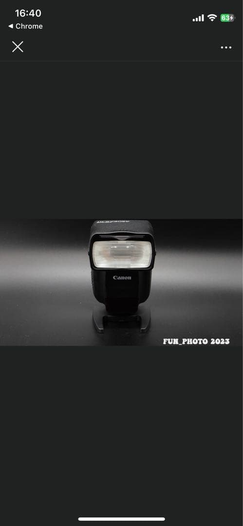 デジタルカメラ Canon 430EXIII-RT