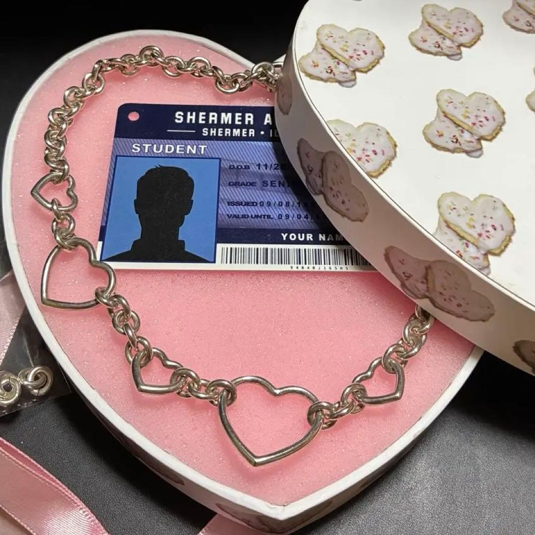 shermer academy 初期 ハートネックレス silver925