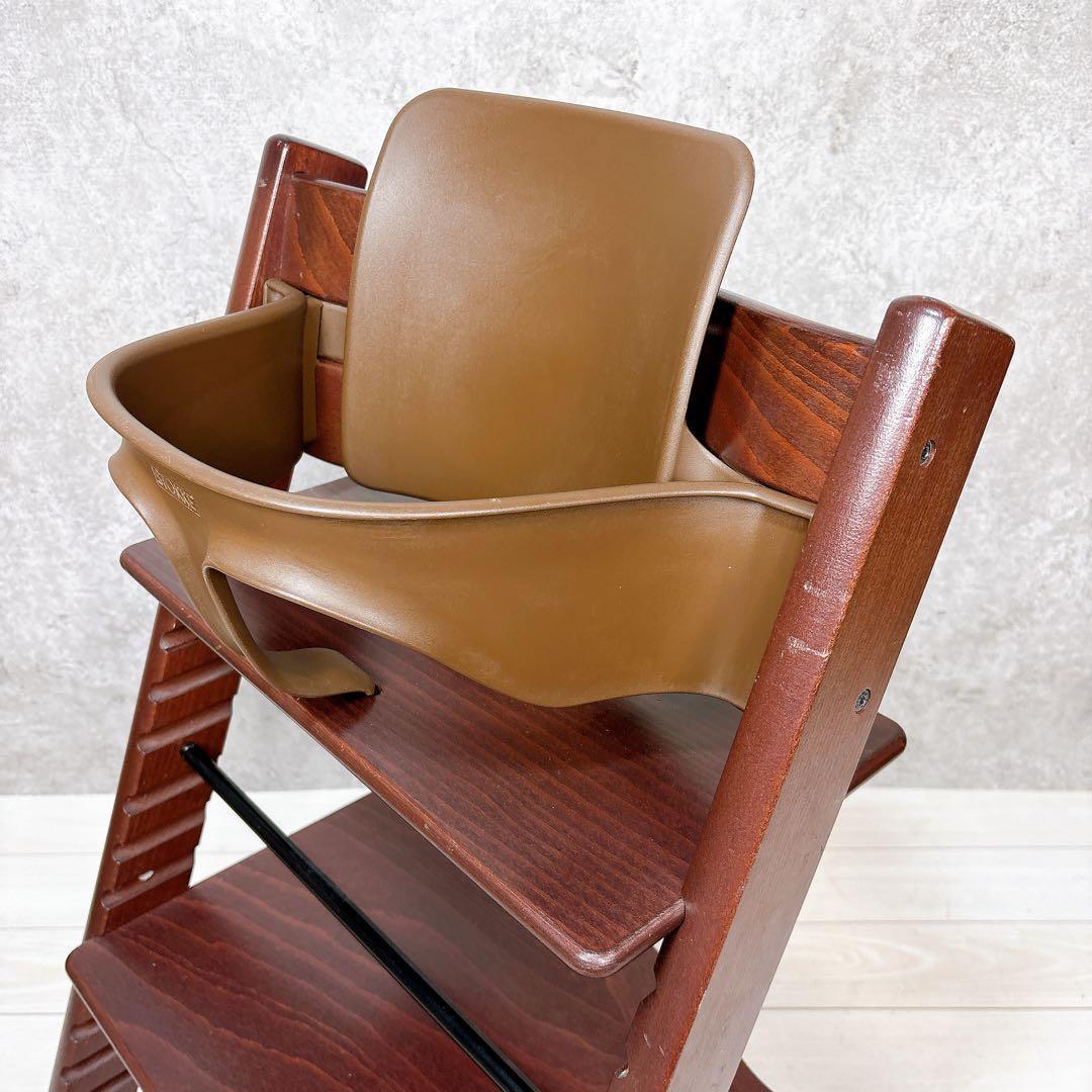 【人気】ストッケ トリップトラップ ベビーセット S/N 4 木製 ハイチェア