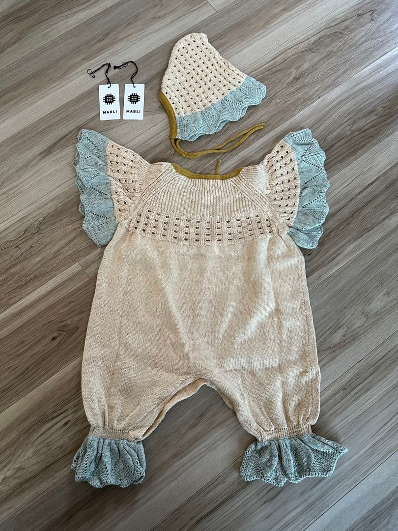 ロンパース・カバーオール mabli EIRLYS ROMPER 12m,BONNET M