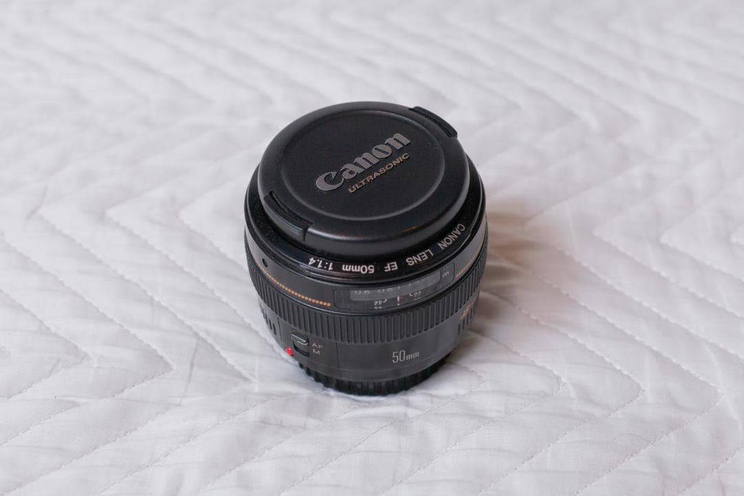 Canon EF 50mm f1.4 USM（単焦点レンズ標準）