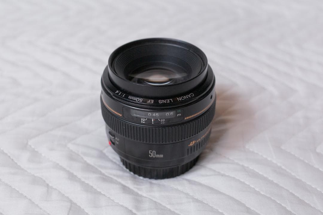Canon EF 50mm f1.4 USM（単焦点レンズ標準）