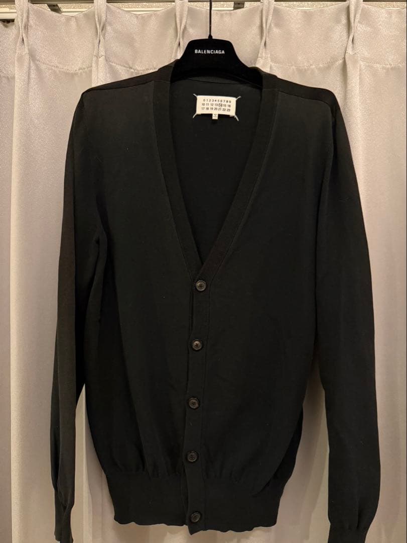 【マルジェラ】人気ブラックカーディガンM