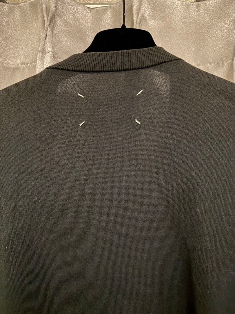 【マルジェラ】人気ブラックカーディガンM