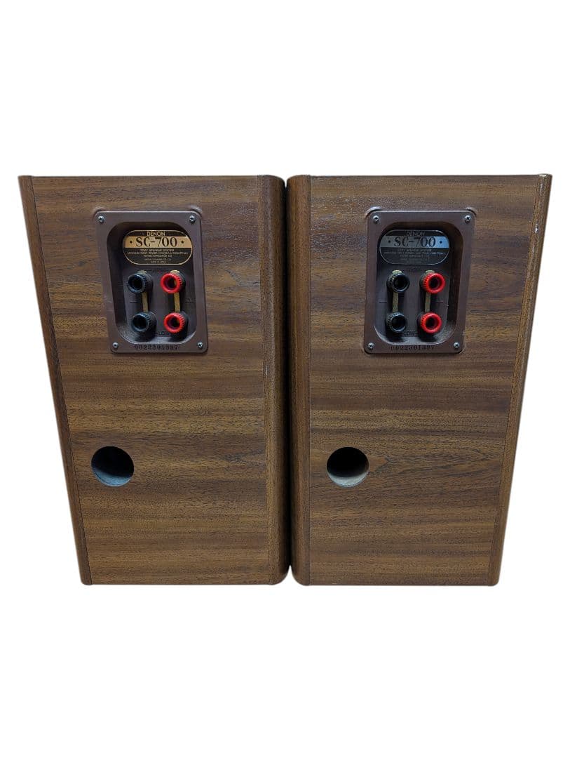 【音出し確認済み】DENON SC-700 ブックシェルフスピーカー デノン