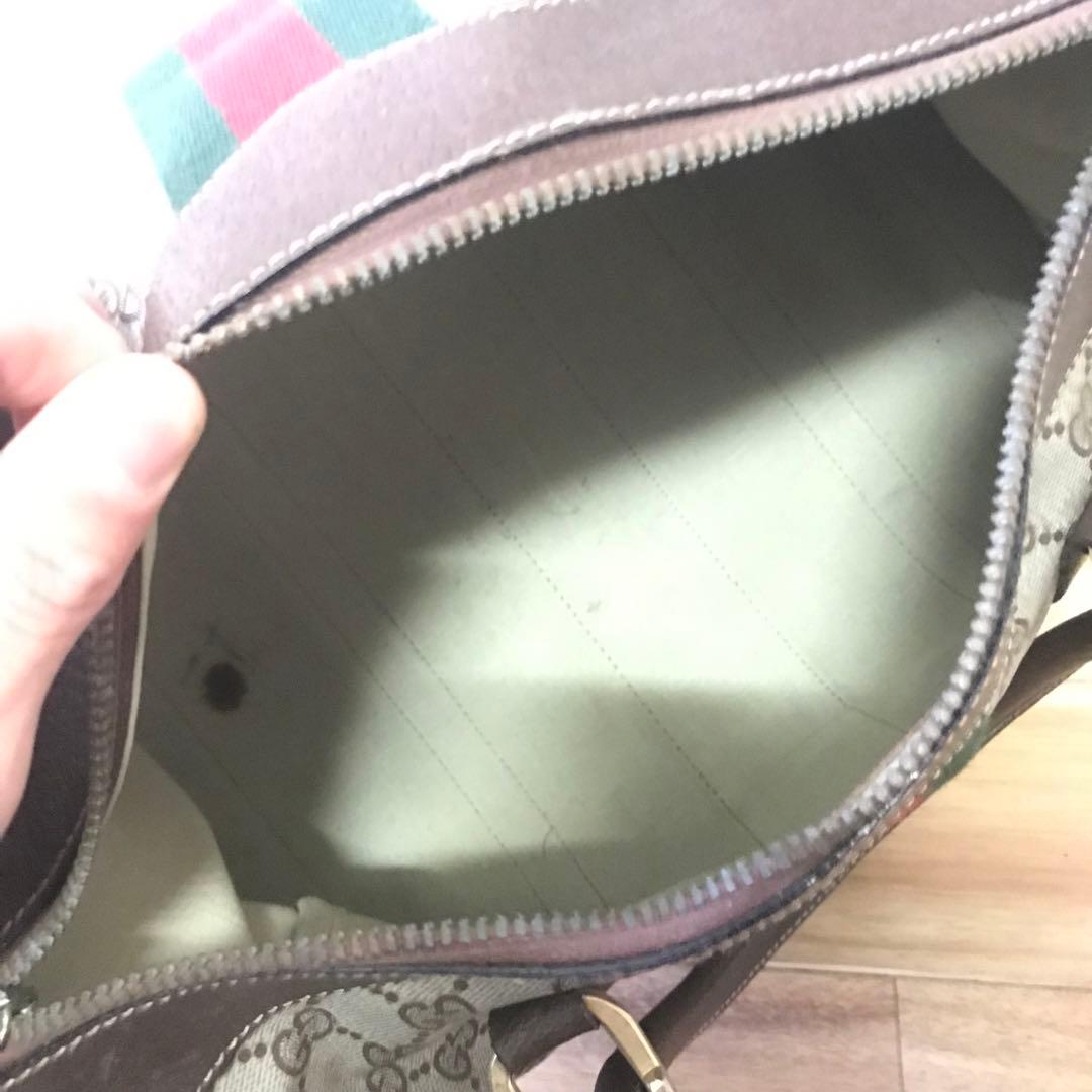 Gucci ボストンバッグ GGキャンバス