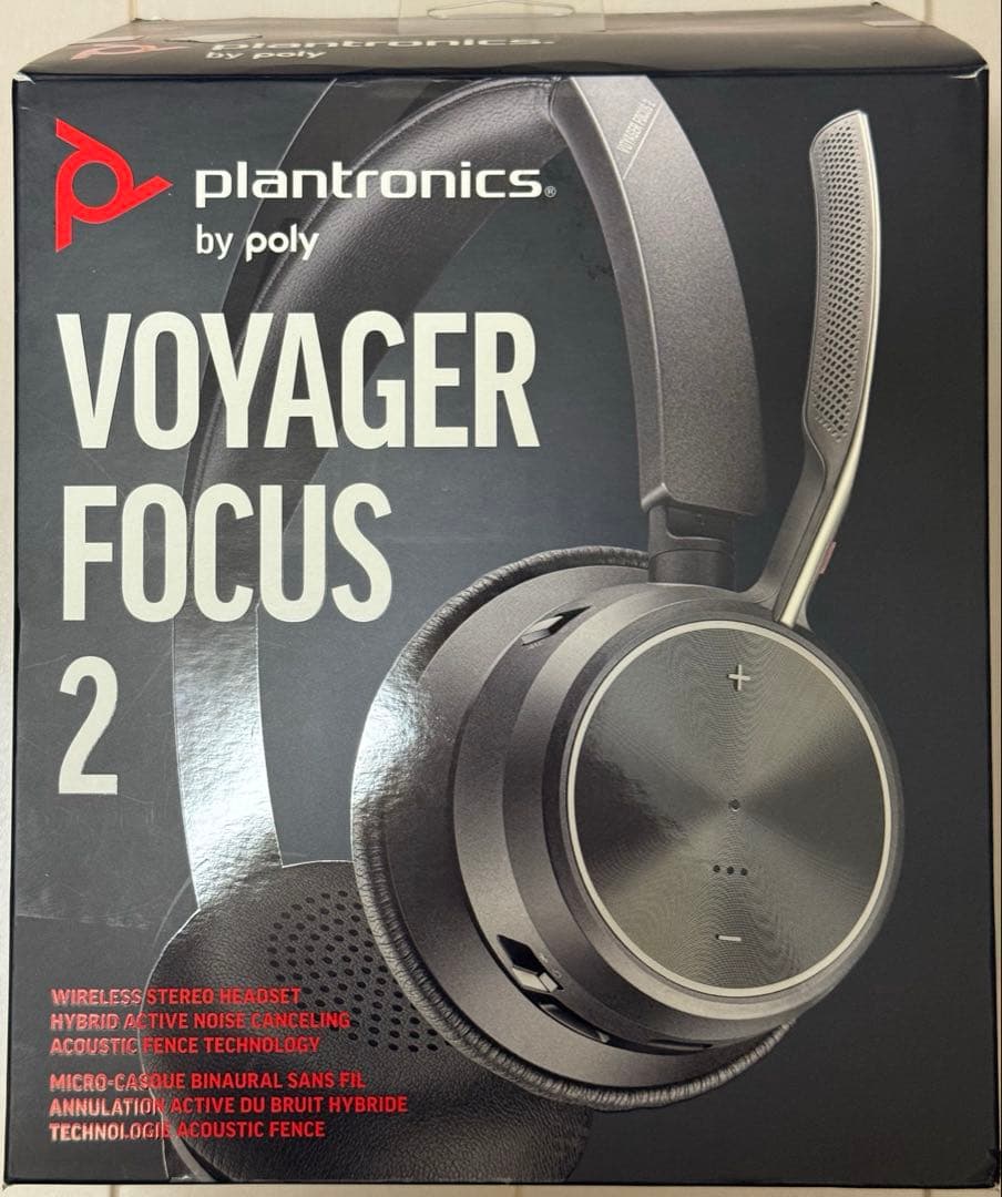 poly voyager focus2 ヘッドセット