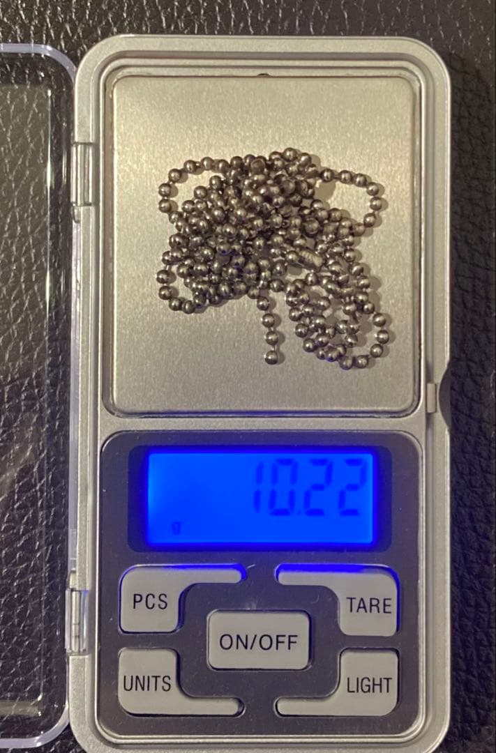 クロムハーツ レイズドドッグタグ NYC限定チャーム シルバーネックレス