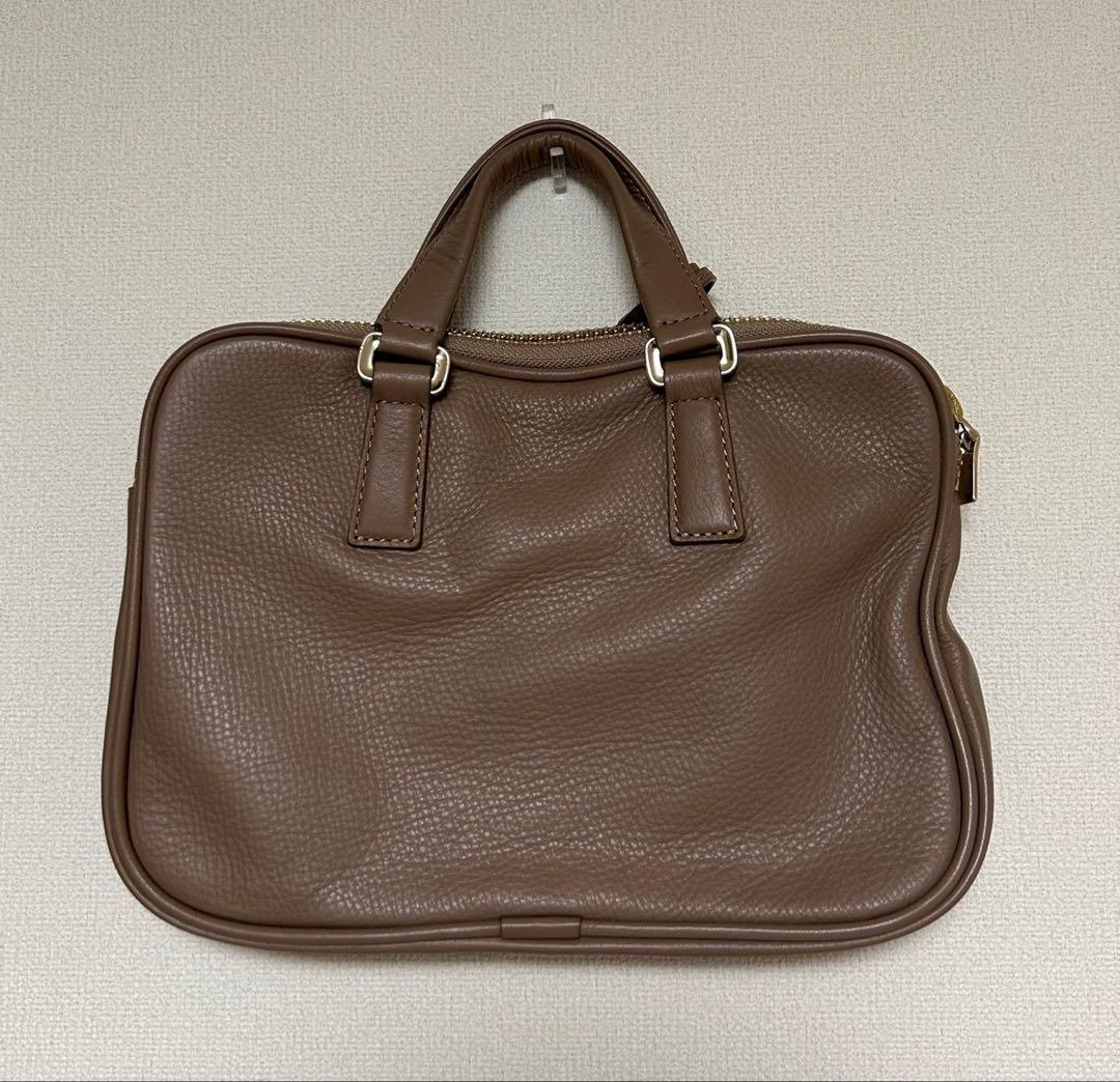 aniary/アニアリ/ミニブリーフケース/シュリンクレザー/トープ/バッグ