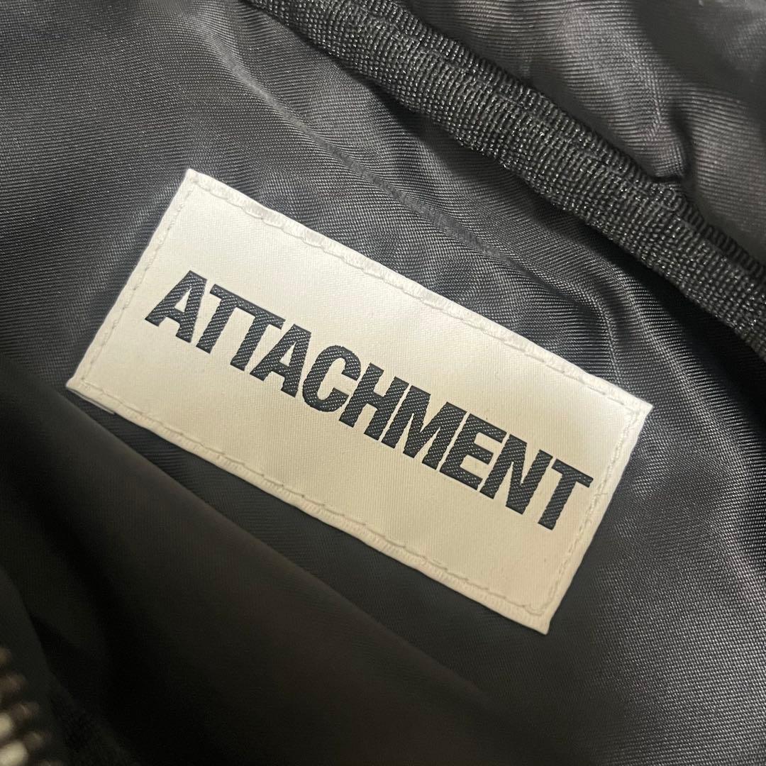 バッグ ATTACHMENT SYNTHETIC LEATHER WAIST BAG