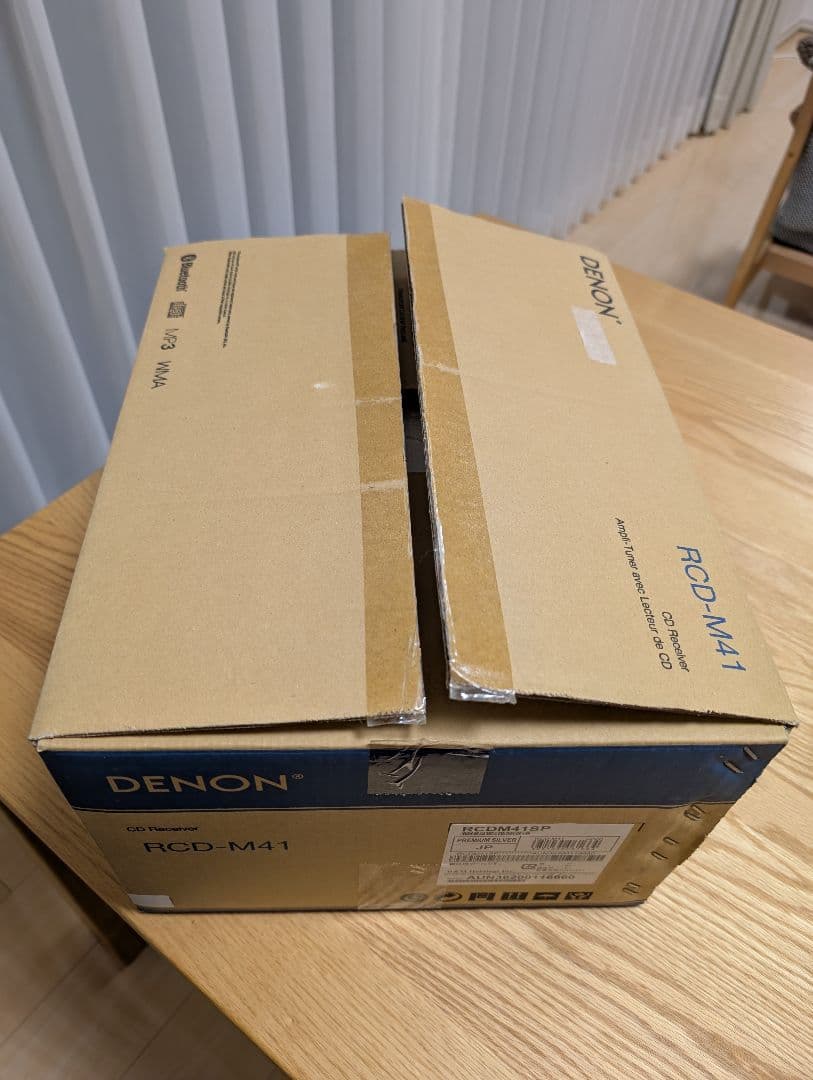 DENON CDレシーバー MCD-M41 2020年製 ジャンク