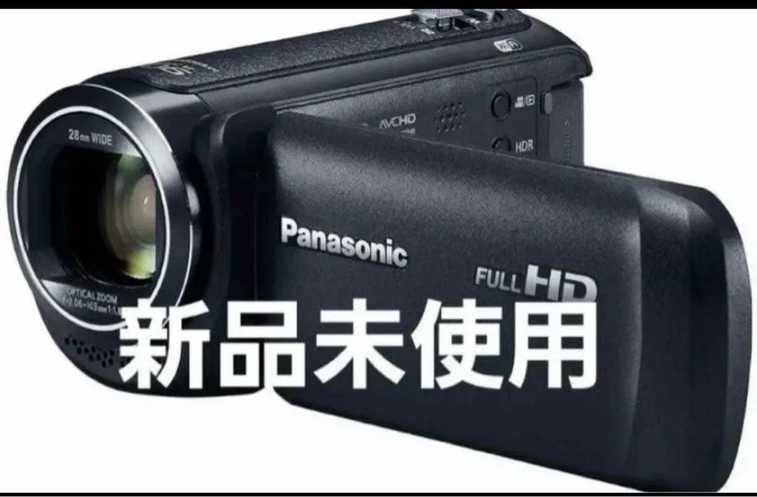 ★新品　パナソニック HC-V495M-K デジタルハイビジョンビデオカメラ