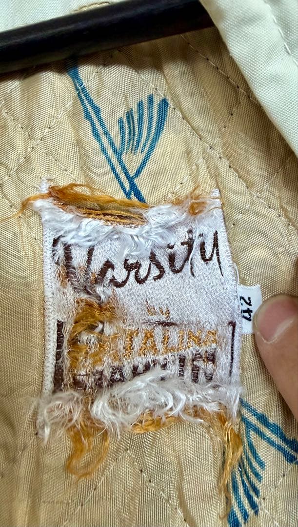 超超スペシャル 60s 最初期 カタリナ ダービージャケット 42 オフホワイト