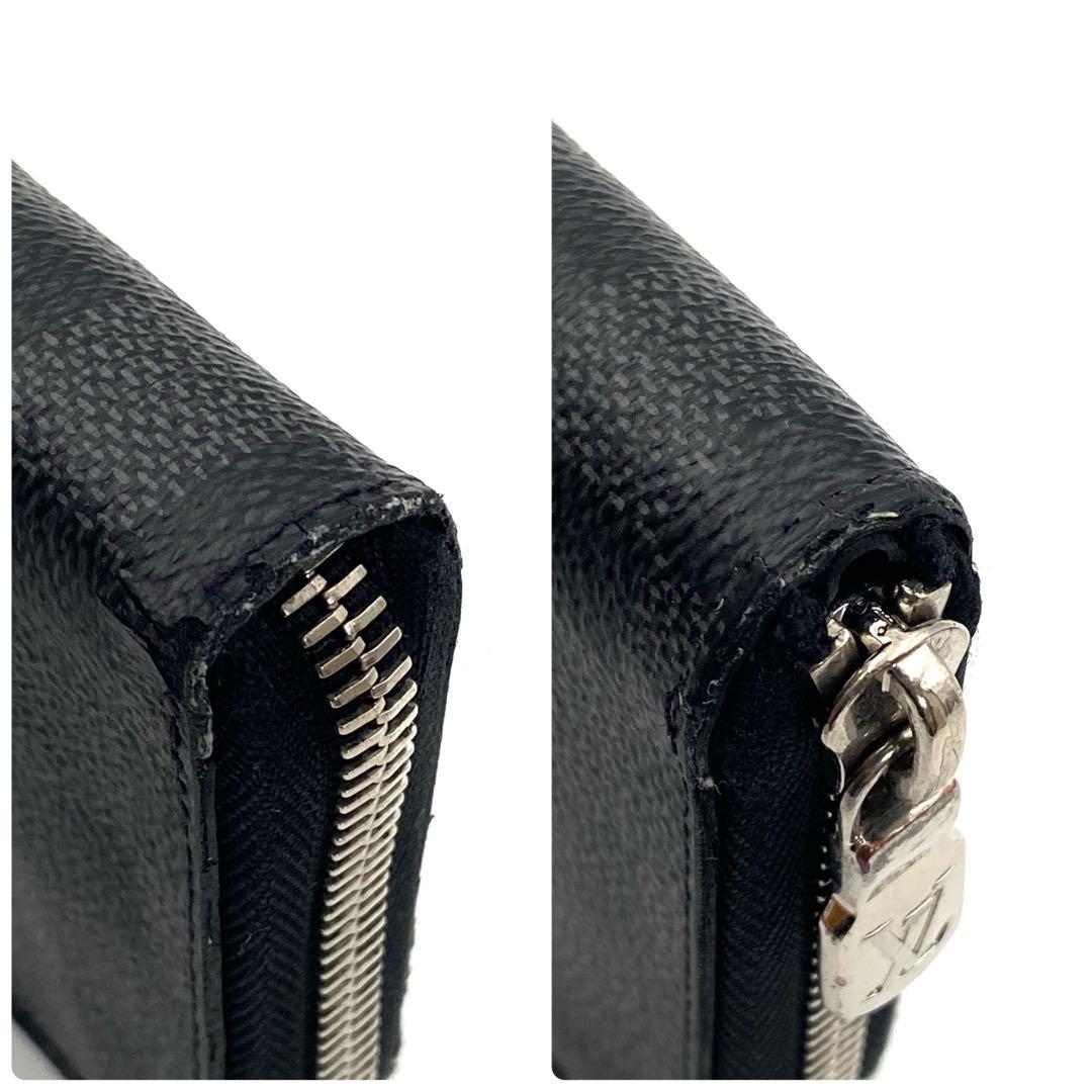 ルイヴィトン 新型 ダミエグラフィット ジッピーウォレット ヴェルティカル