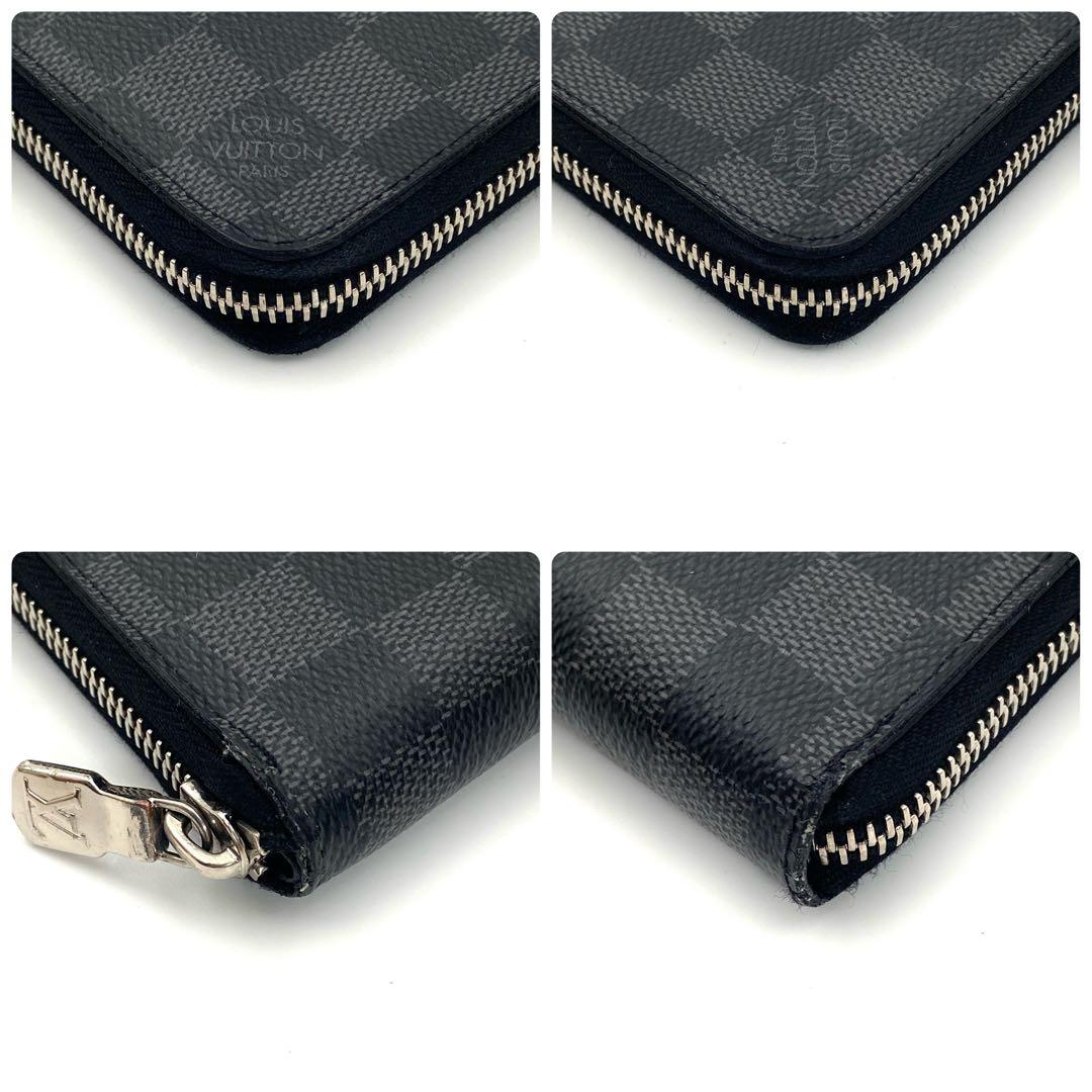 ルイヴィトン 新型 ダミエグラフィット ジッピーウォレット ヴェルティカル