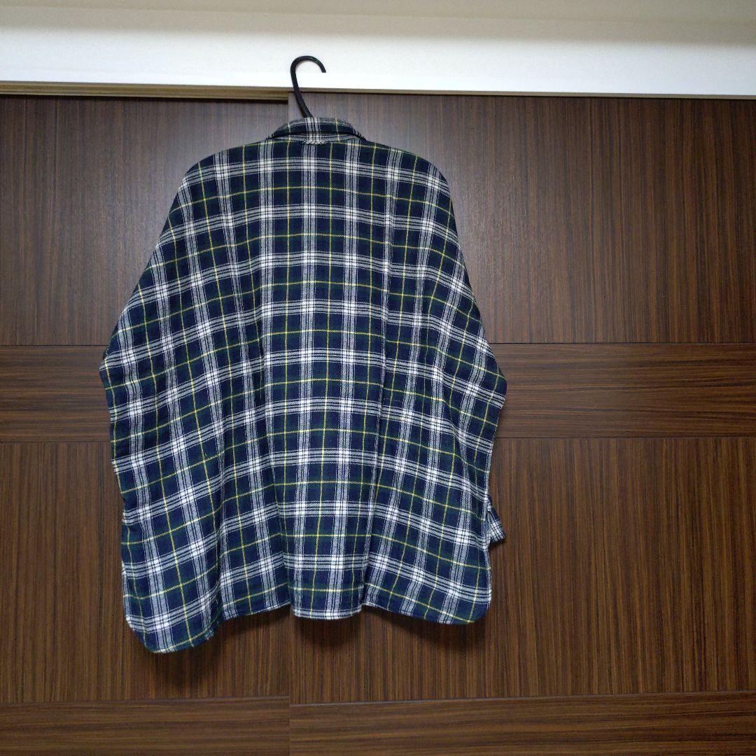 45R 二重織りのビッグシャツ