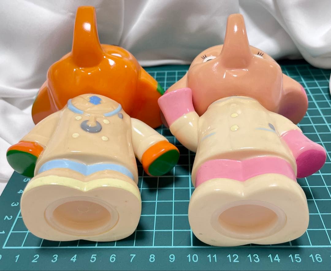 りゅう様＊おまとめ　デハラユキノリフィギュア＋サトちゃん•サトコちゃん貯金箱