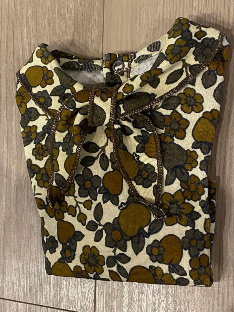 【美品】misha and puff mamaowl スカウトロンパース