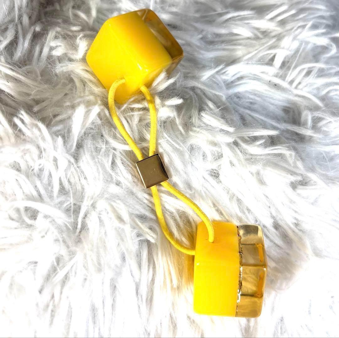 訳あり✨えりぴょん様　キューブ ヘアーゴム