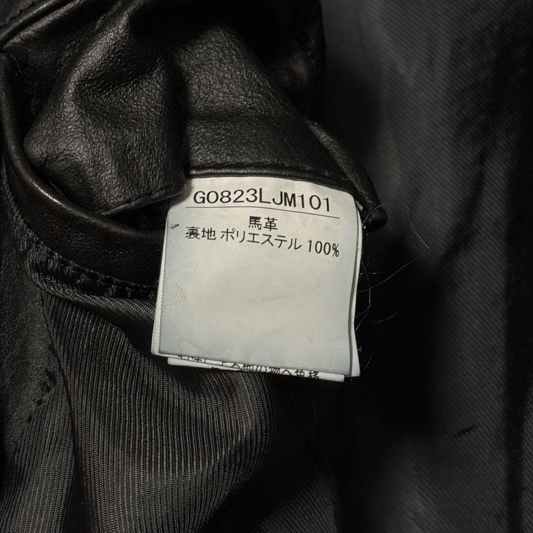 EDGE RUPERT Horse Lether Jacket ブラック M