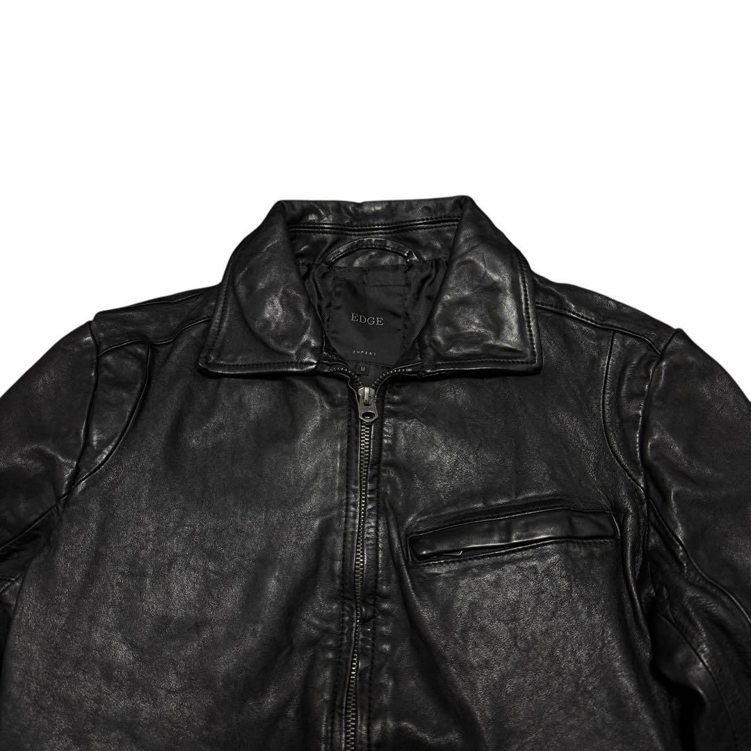 EDGE RUPERT Horse Lether Jacket ブラック M