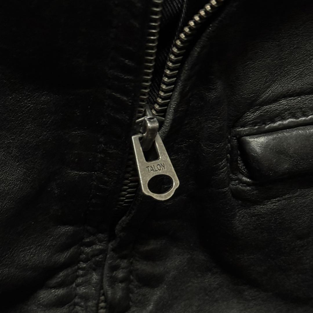 EDGE RUPERT Horse Lether Jacket ブラック M