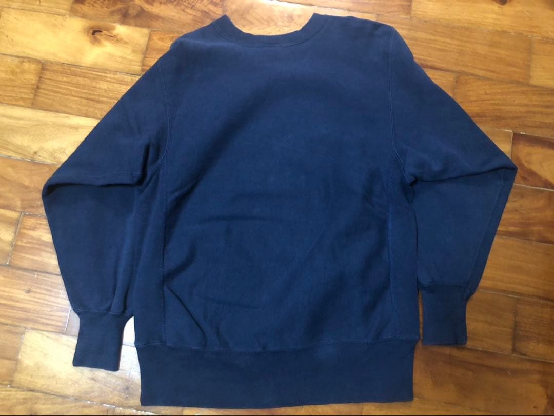 p*o様 90s championリバースウィーブスウェット紺/古着vintag