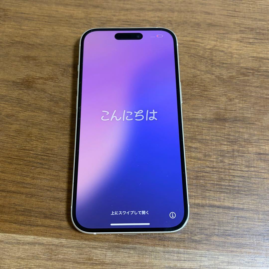 【iFaceケース付 】 iPhone15 イエロー 256GB SIMフリー