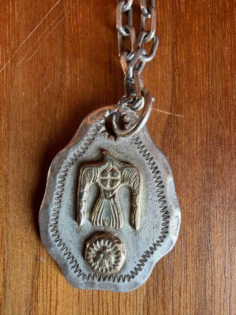 ウイングロック　シルバー彫刻ペンダント 1997年製