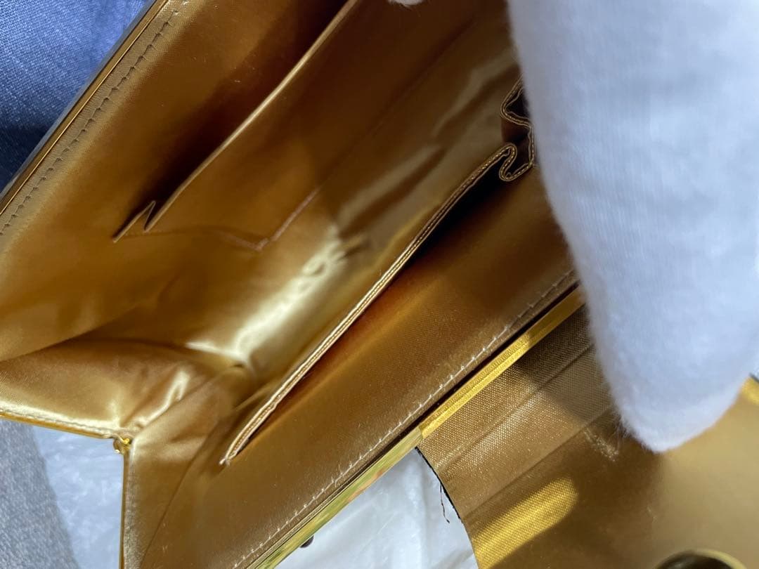 ビンテージビーズ　クラッチバッグ