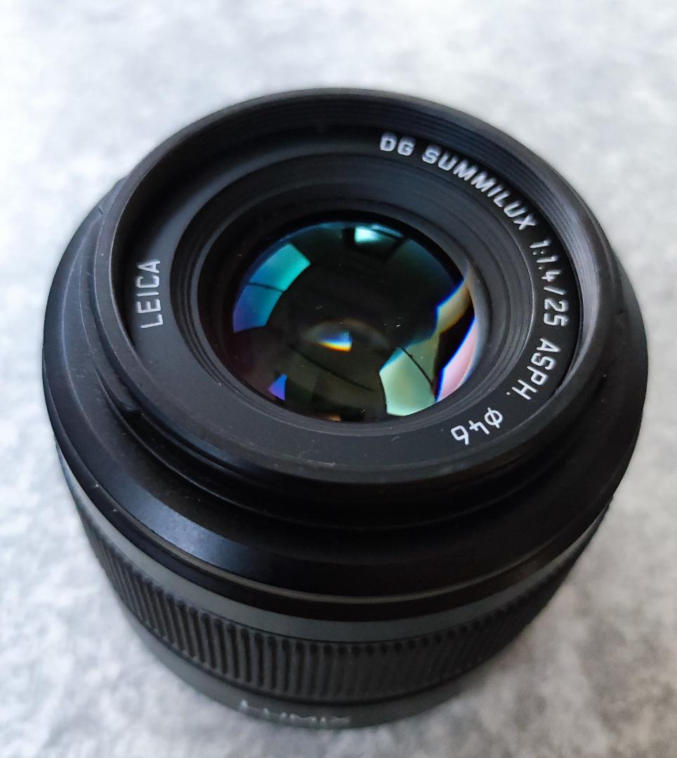 レンズ(単焦点) Panasonic Leica DG SUMMILUX 25mm F1.4