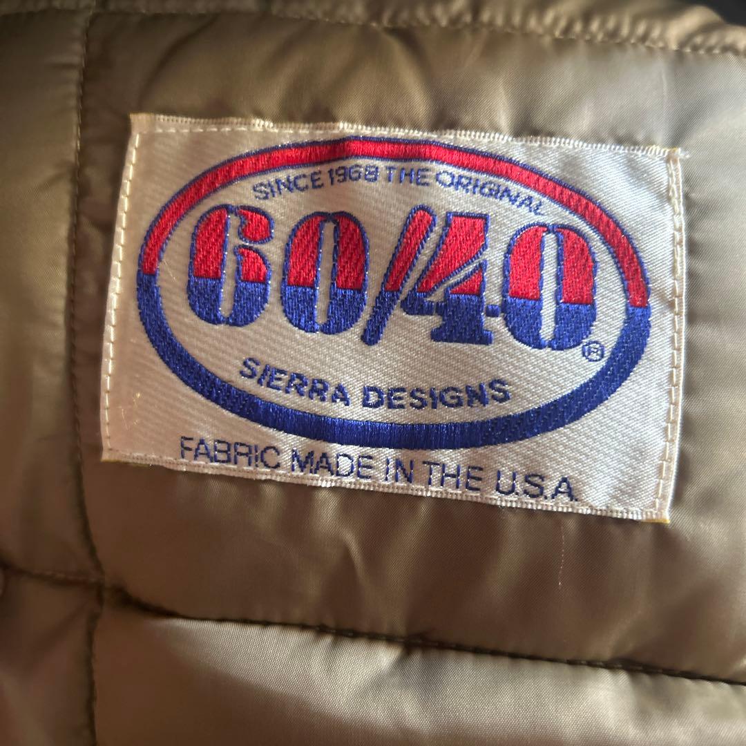 美品　60/40クロス　ダウンベスト