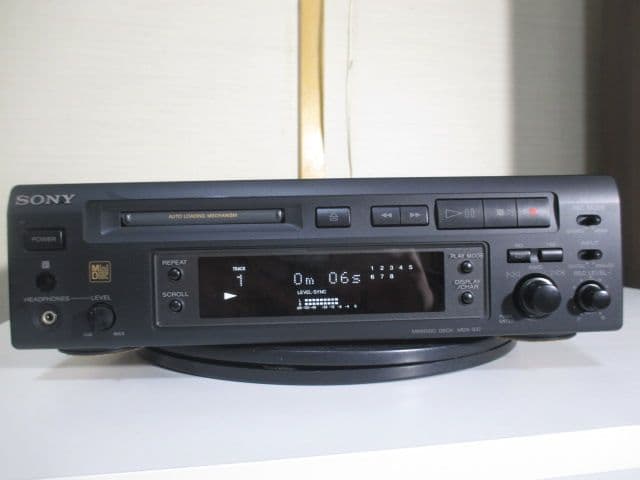 美品SONY MDデッキ MDS-S37