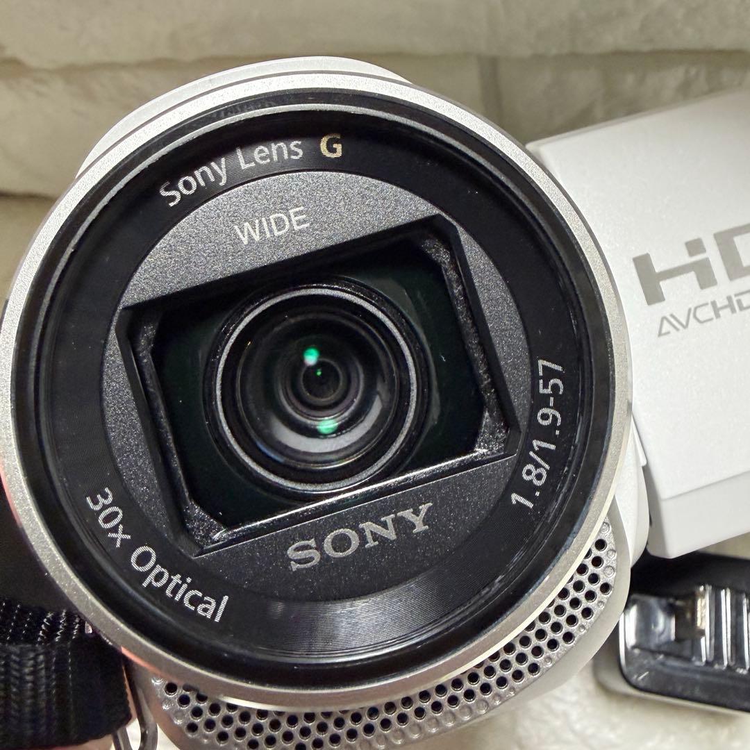 美品 SONY HANDYCAM HDR-CX670 ホワイト