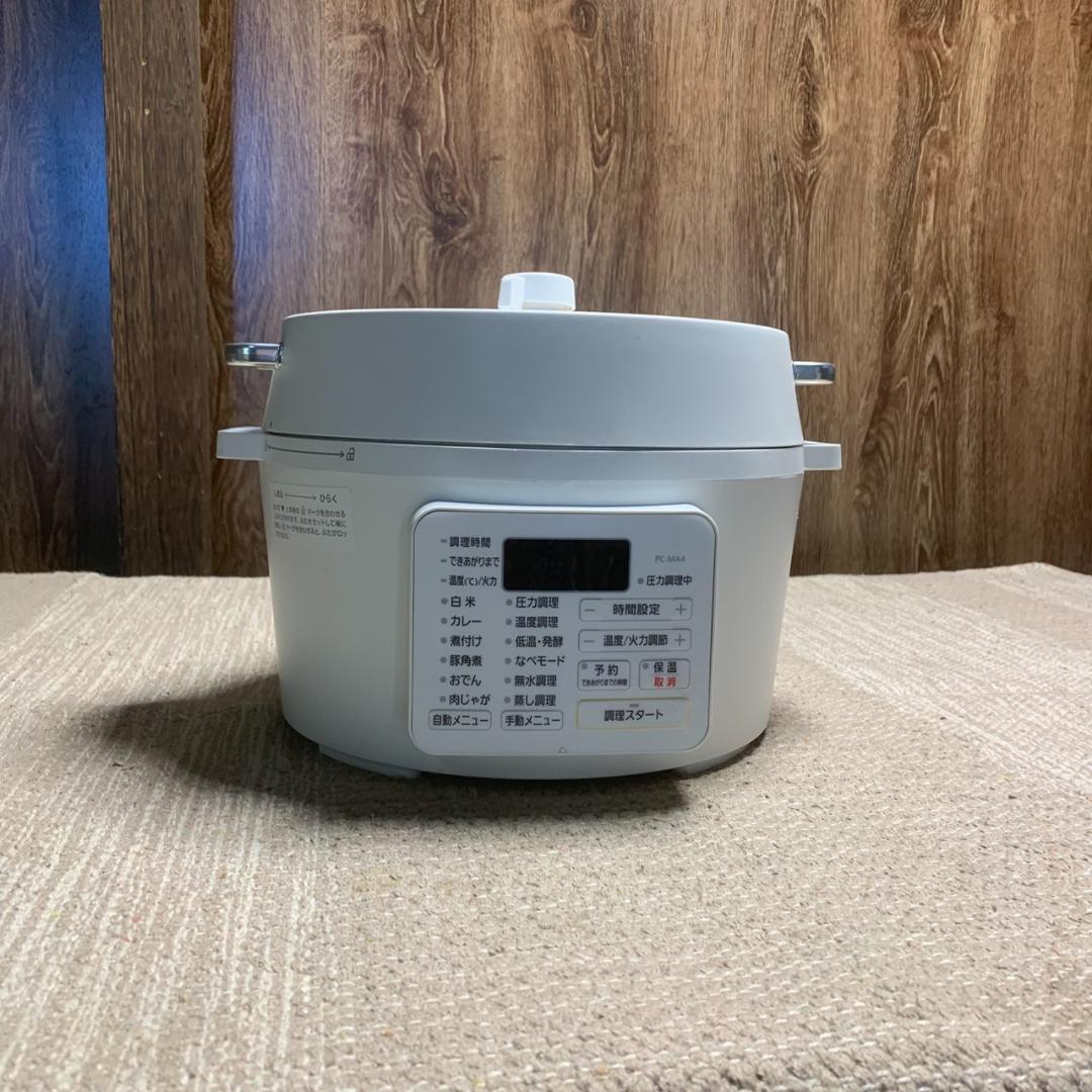 K165 アイリスオーヤマ 電気圧力鍋 2021年 PC-MA4-W