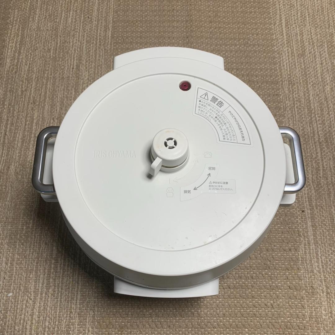 K165 アイリスオーヤマ 電気圧力鍋 2021年 PC-MA4-W