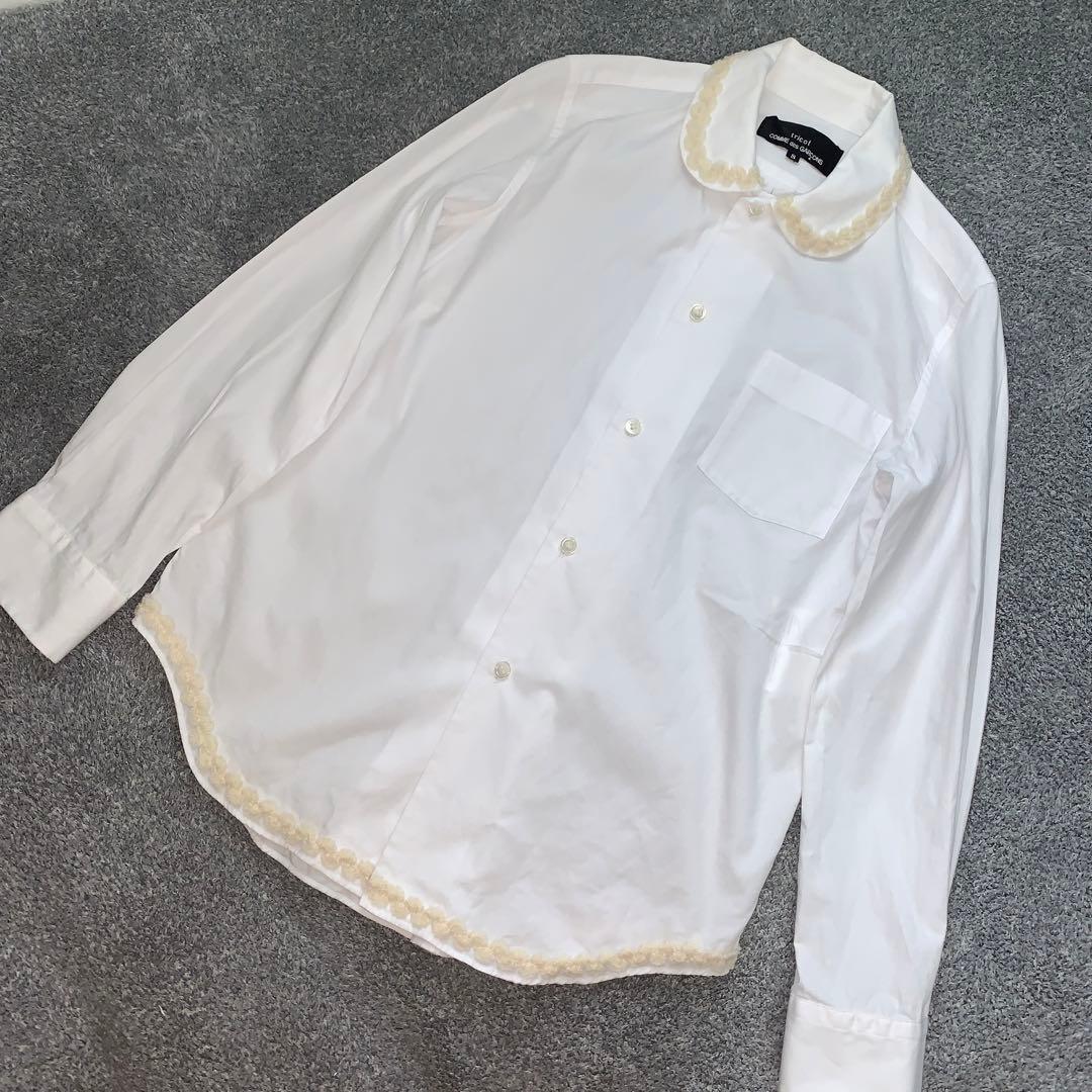 コムデギャルソン　デザイン可愛いシャツブラウス