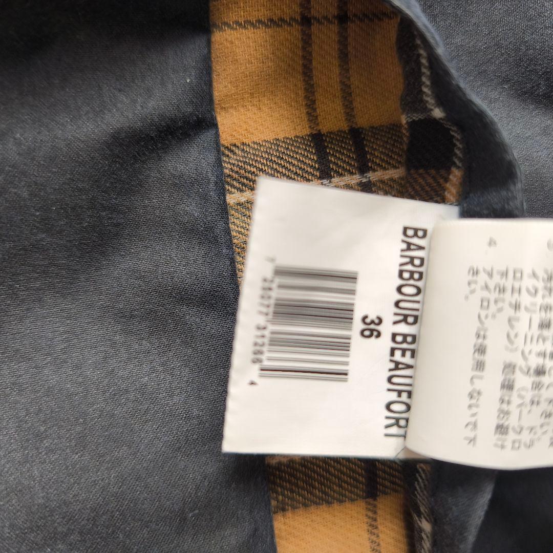 【美品】Barbour BEAUFORT レギュラーフィット　２ワラント