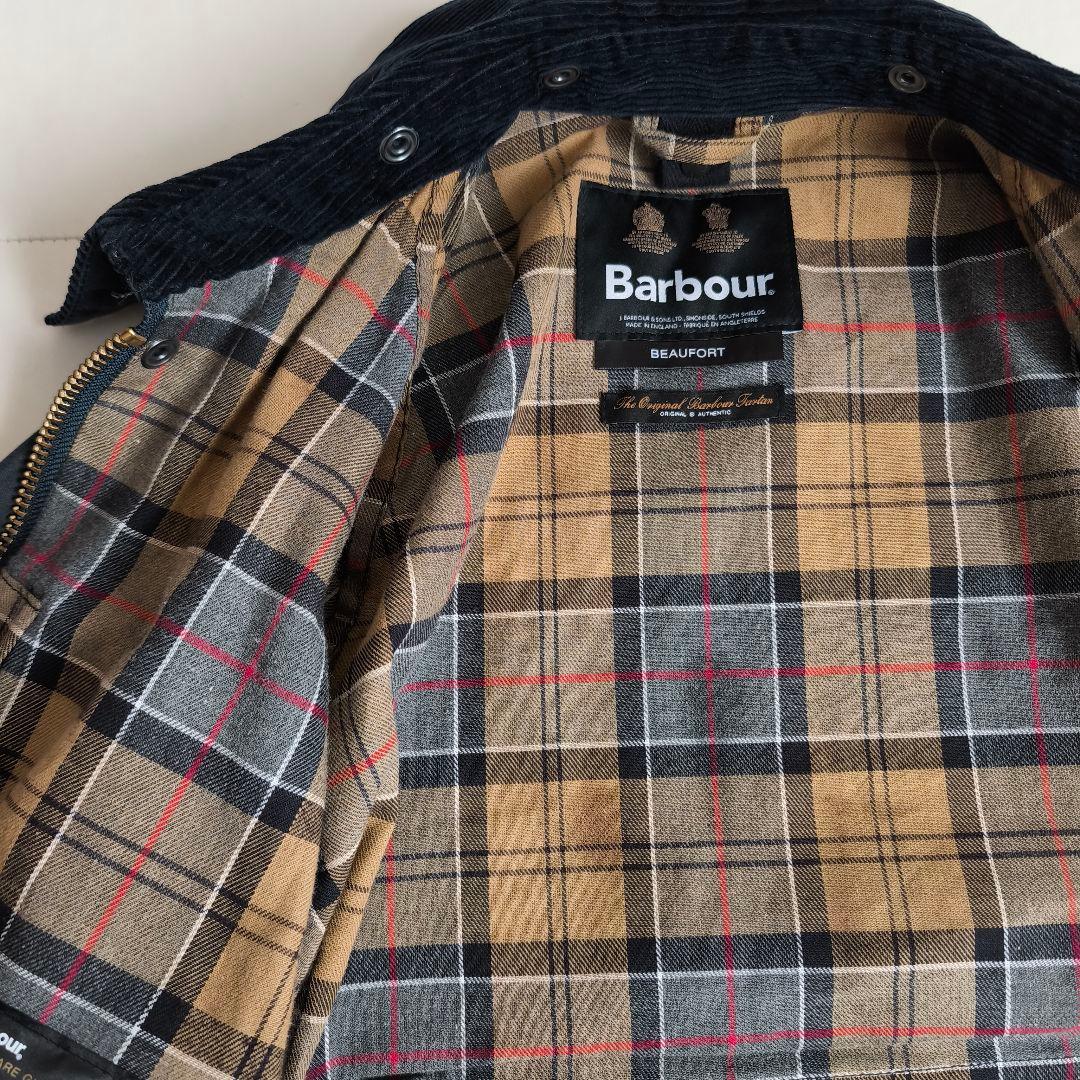 【美品】Barbour BEAUFORT レギュラーフィット　２ワラント